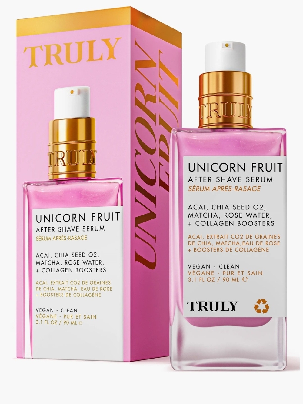 TRULY Unicorn Fruit After Shave Serum - Pink